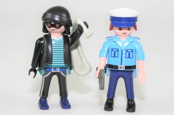 Playmobil Duo-pack Politie met inbreker 9218