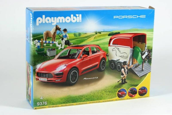 Playmobil Porsche met paardentrailer 9376