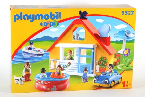Playmobil 1-2-3 Vakantiehuis 9527 Nieuw