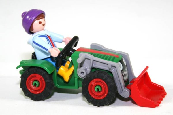 Playmobil Jongen op kindertractor