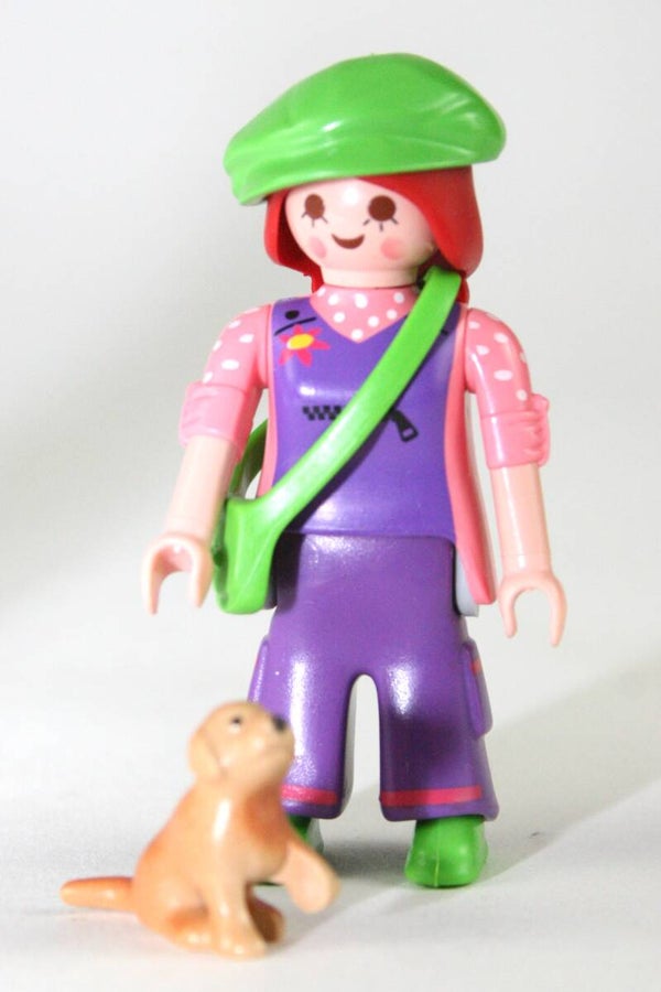 Playmobil Dame in tuinbroek k 5538 j serie 7