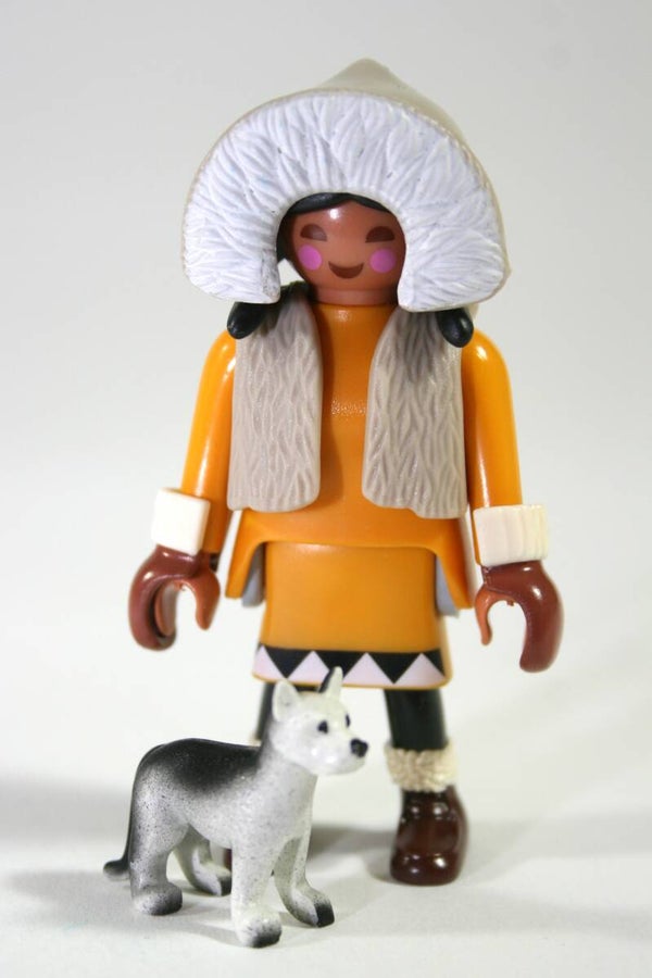 Playmobil Vrouwelijke Inuït k 70735 n serie 22