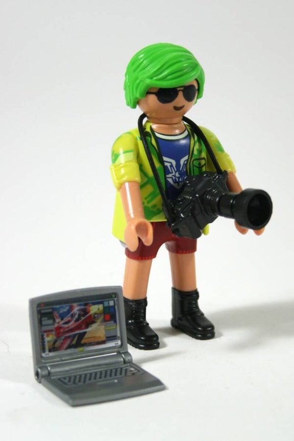 Playmobil Fotograaf k 71455 l serie 25