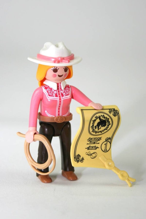Playmobil Cowgirl k 71606 f serie 26