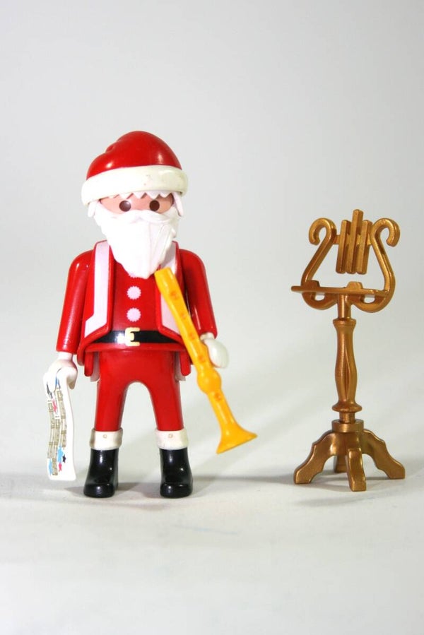Playmobil Kerstman met muziekstandaard
