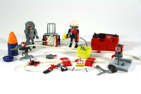 Playmobil Brandweermannen met pomp 4825