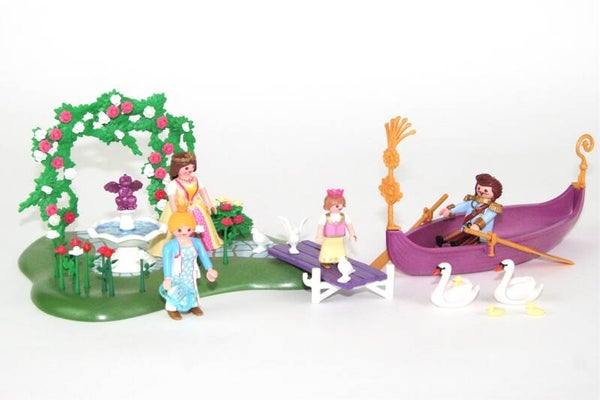 Playmobil Prinsessentuin met gondel