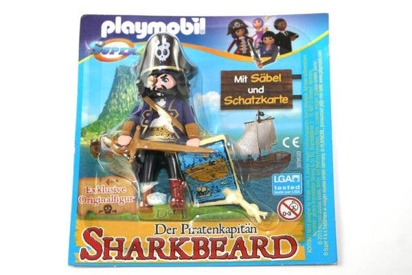 Playmobil Super 4 Haaibaard Nieuw