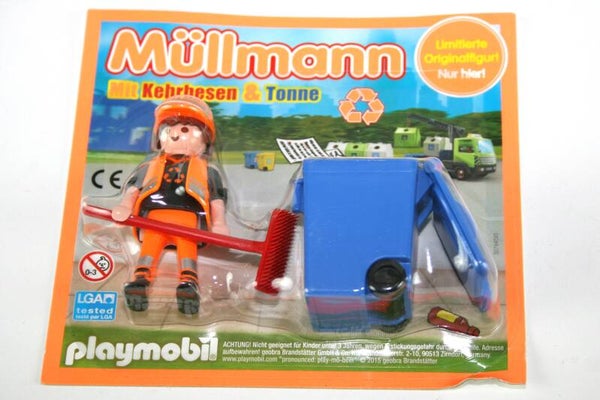 Playmobil Vuilnisman met kliko Nieuw