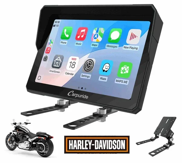 NVP-W502H - Ecran de navigation portables sans fil pour moto HARLEY DAVIDSON