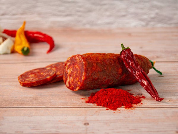 Franse droge worst Piment d’Espelette