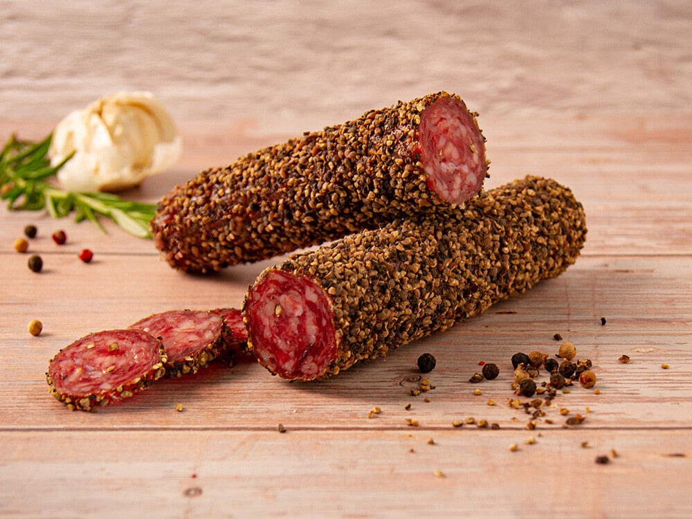 Franse Runderworst peper