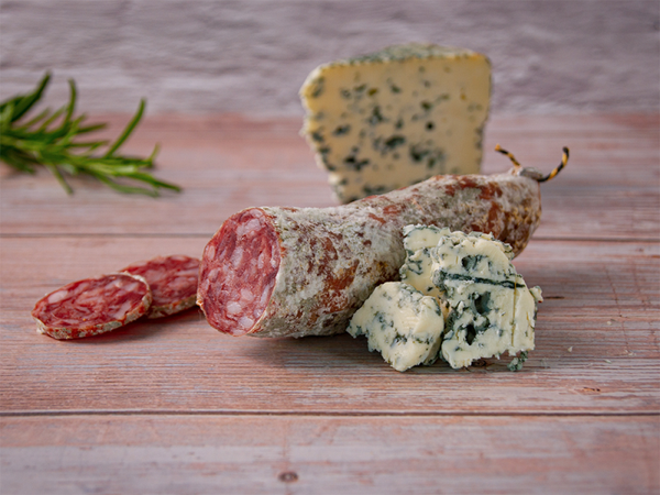 Franse droge worst Bleu d’Auvergne