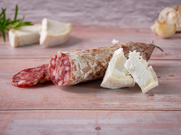 Franse droge worst geitenkaas