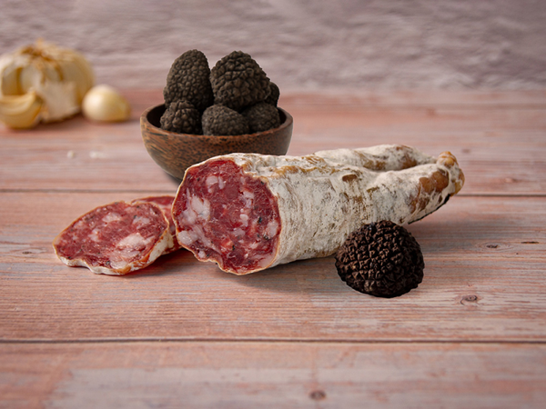 Franse droge worst truffel