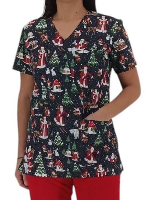 Χριστουγεννιάτικη Παιδιατρική Μπλούζα Π-243