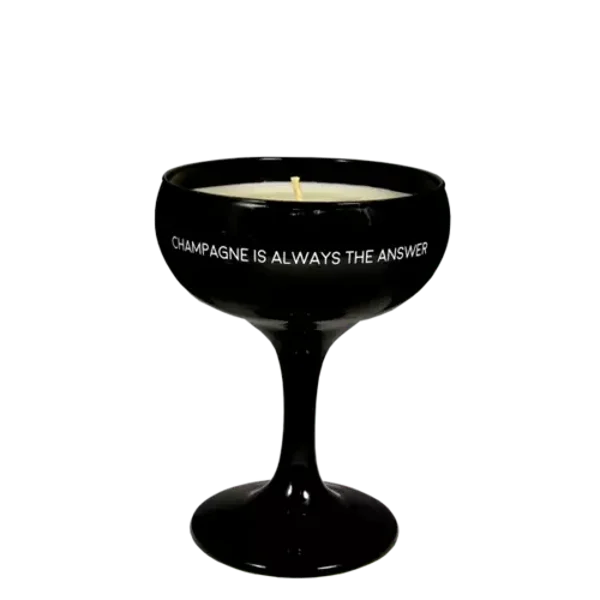 Champagneglas Champagne Is Always The Answer
