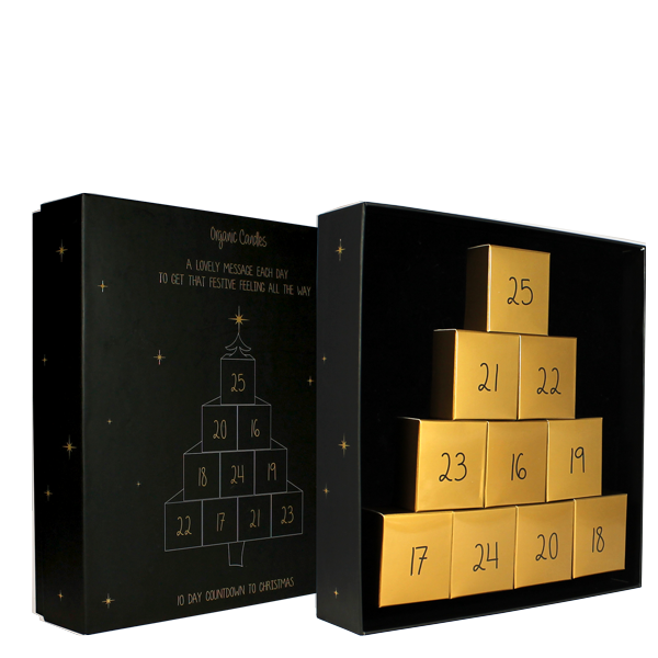 Sojakaarsen adventskalender - Zwart