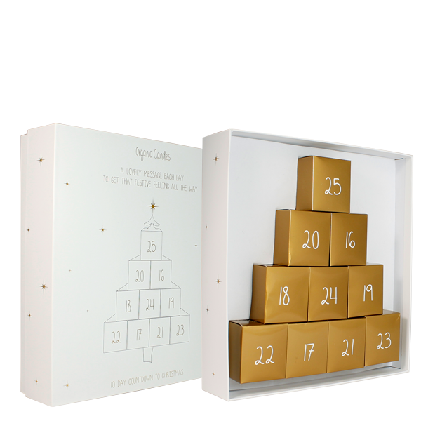 Sojakaarsen adventskalender - Wit