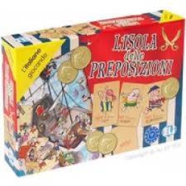 (Italiaans A 1) Taalspel L'isola delle prepositizione.