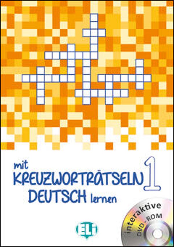 Mit Kreuzworträtseln Deutsch lernen 1, boek + interactieve video-rom (A1)