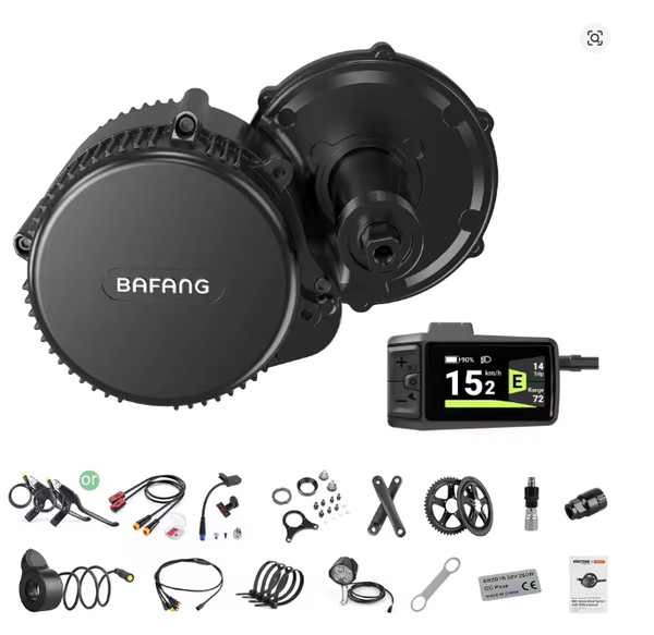 Bafang 350W 36V Mid Drive Electric Bike Conversion Kit