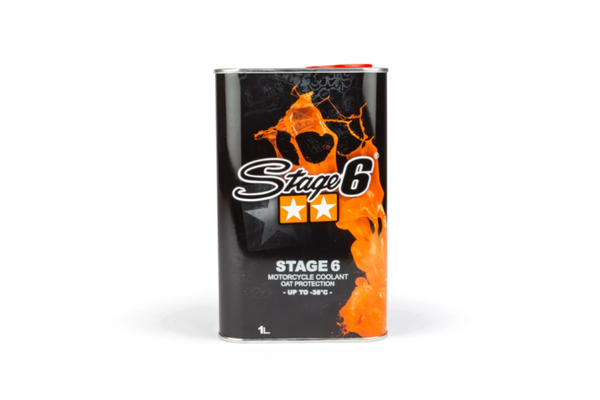 Radiator Fluid / Coolant -38°C Stage6 1L Orange