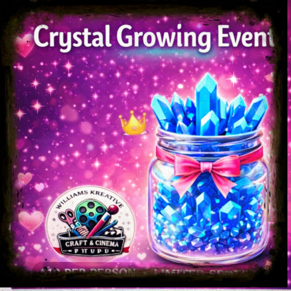 Crystal Creation Experience (Pop-Up Cinema Lounge)