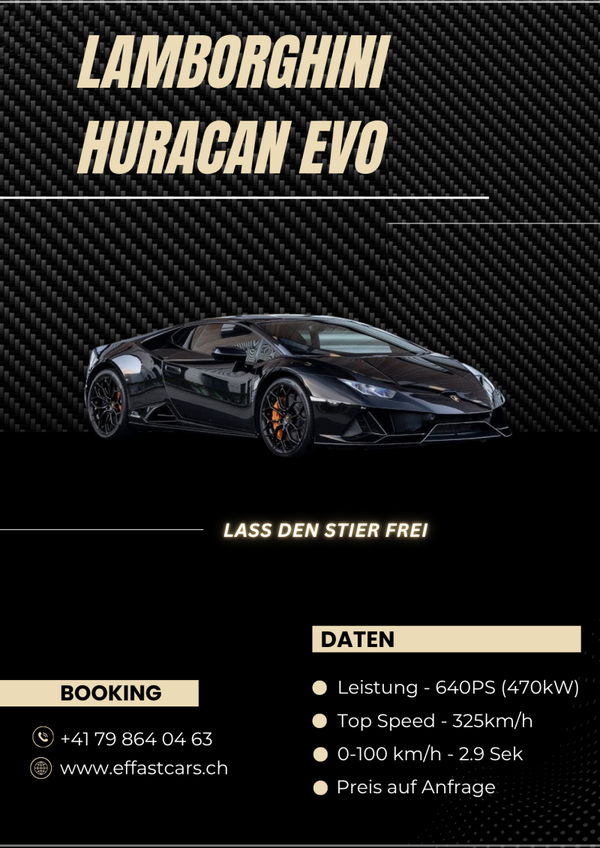 LAMBORGHINI HURACAN EVO