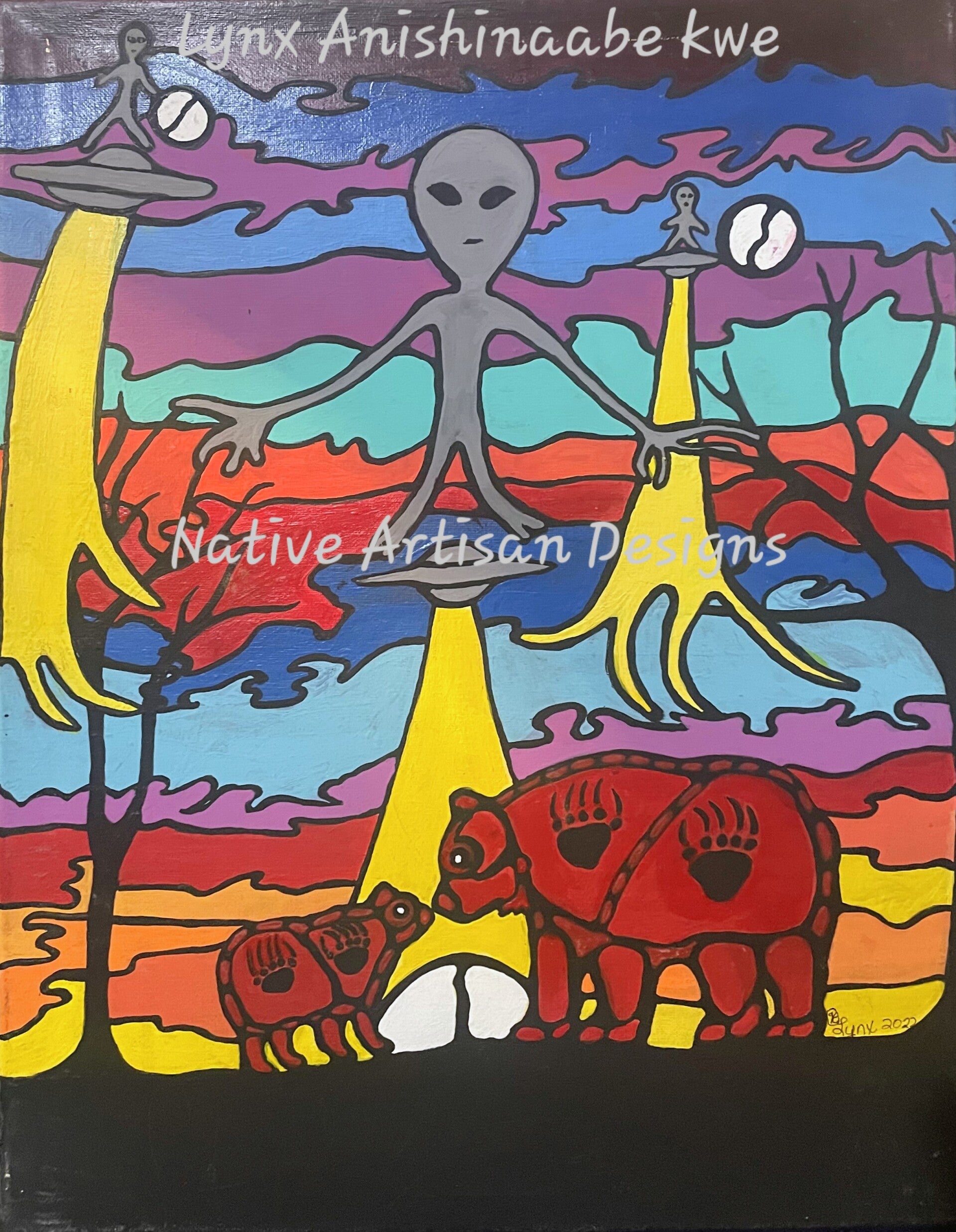 Alien Invasion Print