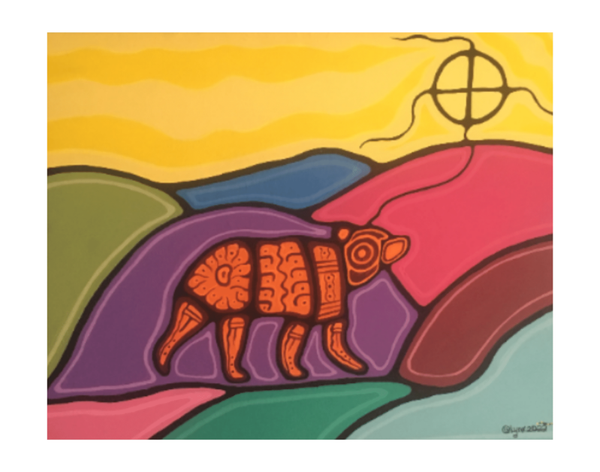 Bear on the Lands- Digital Print