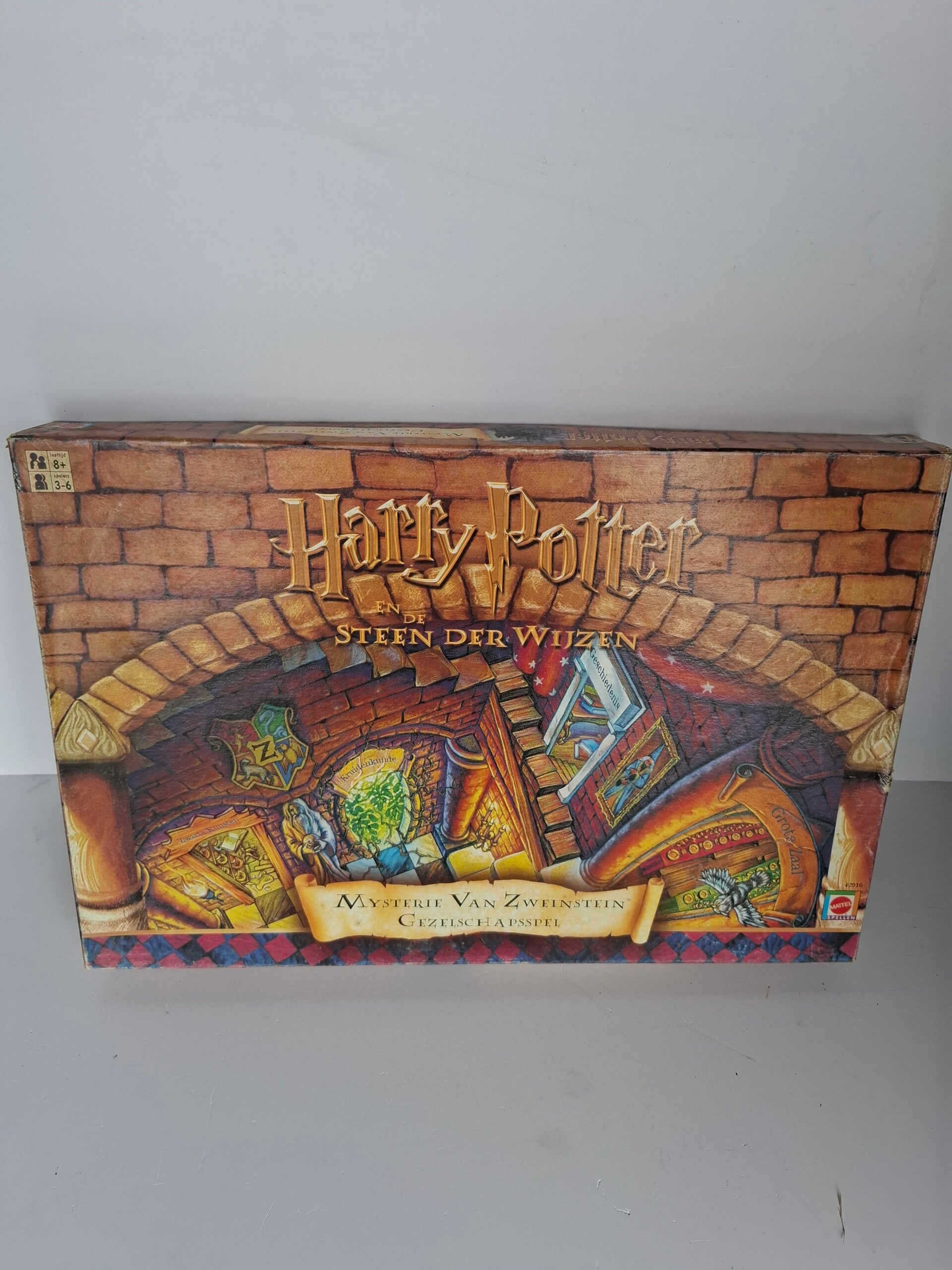 3#3186 Bordspel Harry Potter de steen der wijzen Mattel