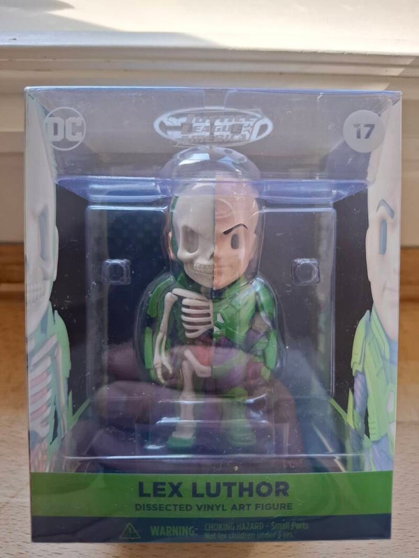 3#DN116 Lex Luthor dissected vinyl art figure. Action