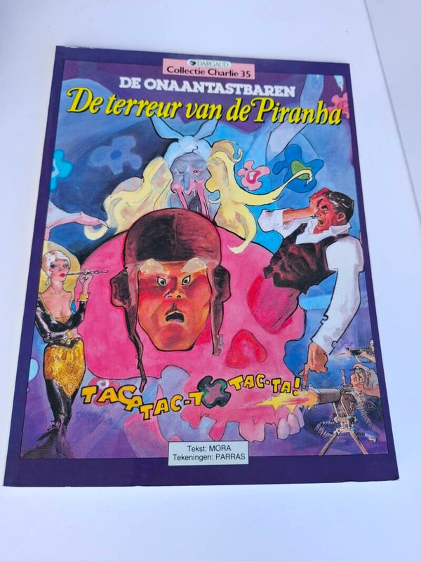 8#3238 Comic  De terreur van de Piranha