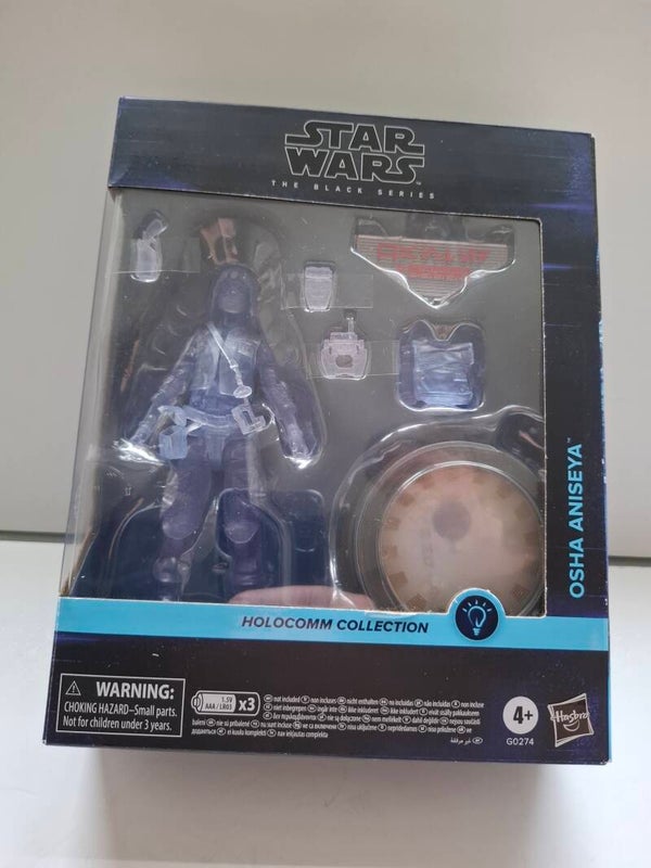 3#DN134 Star Wars Black Series Holocomm Collection Osha Aniseya