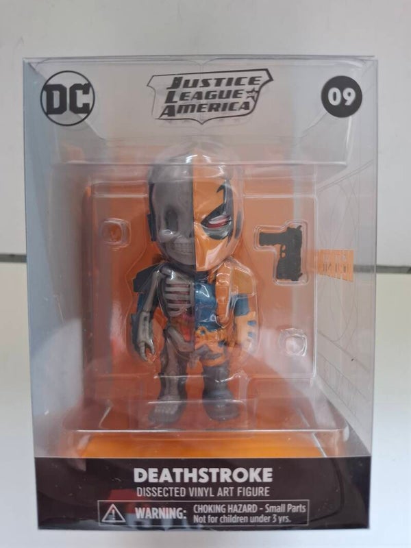 3#DN142 Deathstroke dissected vinyl art figure, action