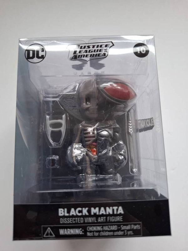 3#DN143 Black Manta dissected vinyl art figure, action
