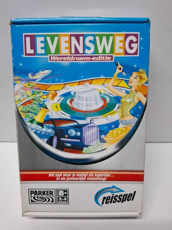 2710 bordspel levensweg Parker reisspel