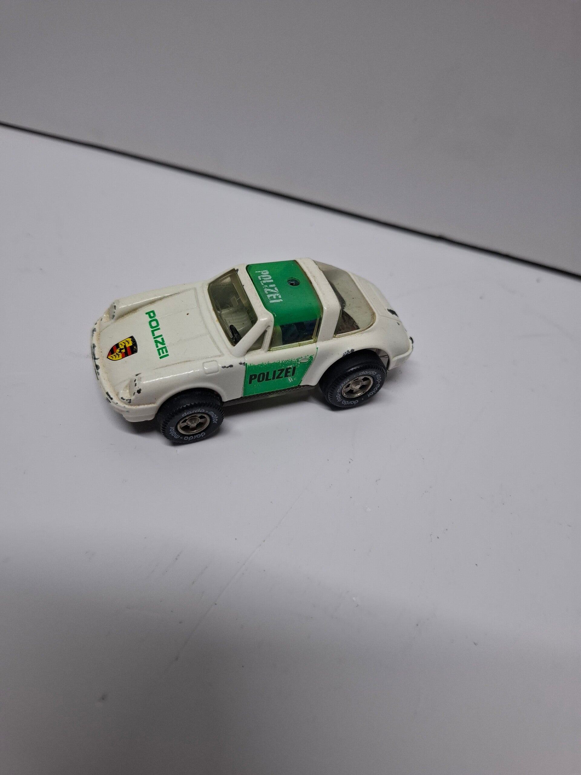 5#2576  Darda Porsche 911 groen wit Polizei