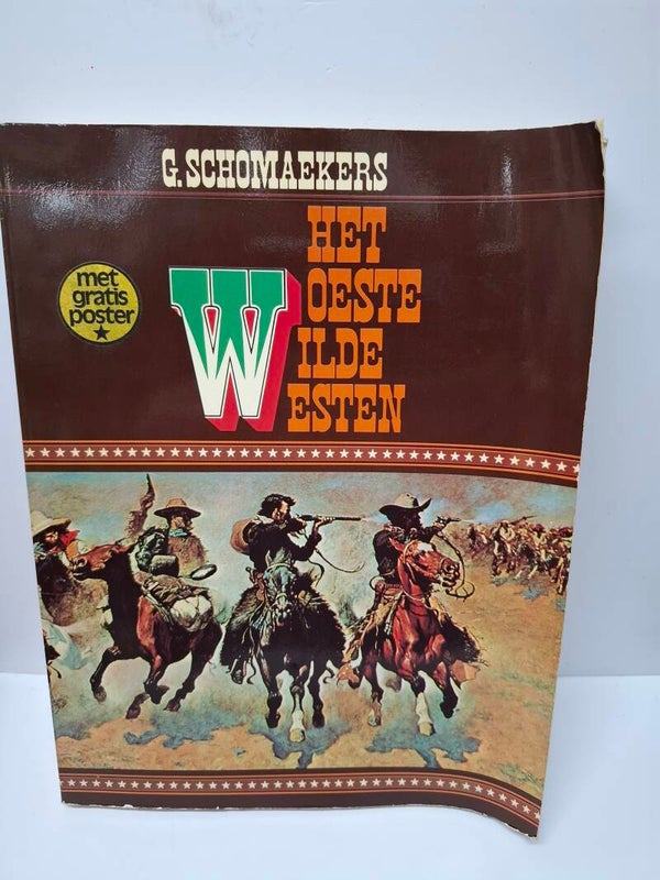 8#CM38 Boek het woeste wilde westen
