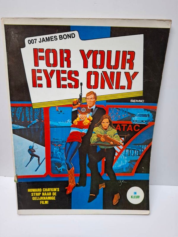 8#CM39 Comic 007 James Bond for your eyes only