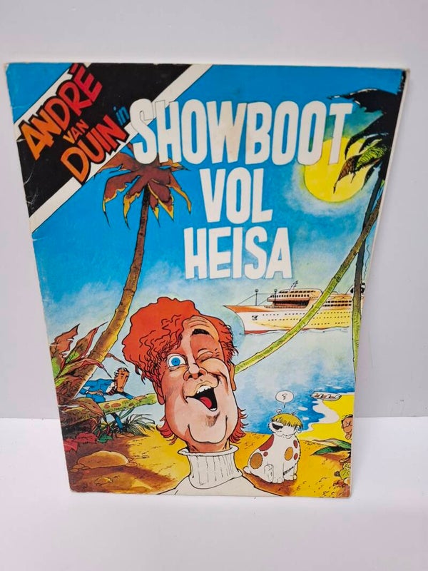 8#CM44 Comic Andre van Duin, showboot vol heisa