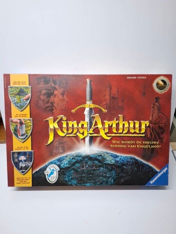 2799 Bordspel, King Arthur Wie wordt de nieuwe koning van Engeland