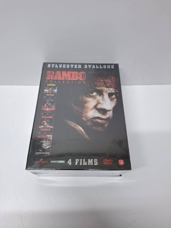 4#2834 Rambo Dvd box, geseald