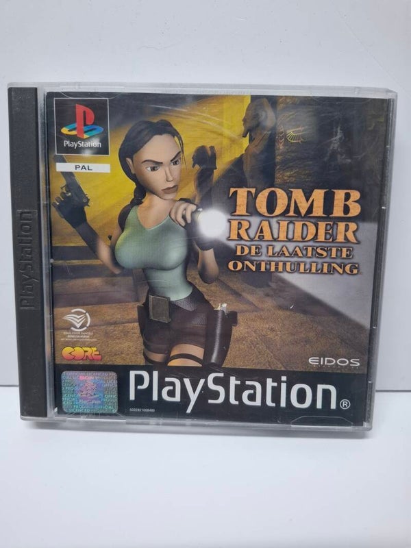 4#2859 Playstation 1 game Lara Croft Tomb Raider