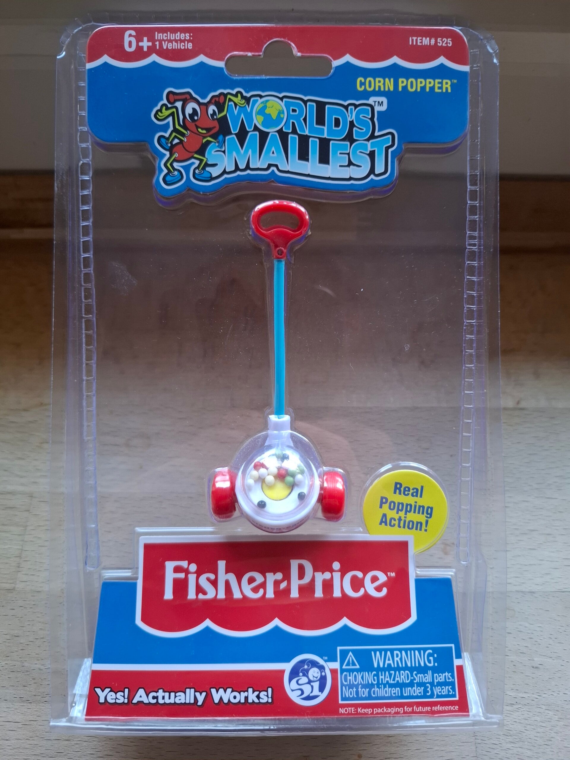 #DN world's smaller fisher price, corn popper