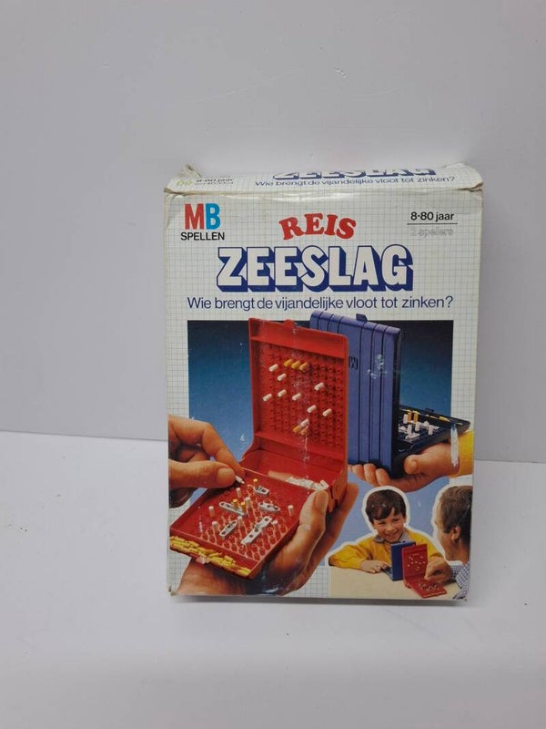 3018 Bordspel Zeeslag reisspel MB spellen