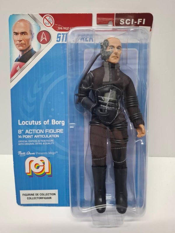 3#DN59 Action Figure, Locutus of Borg, Star Trek
