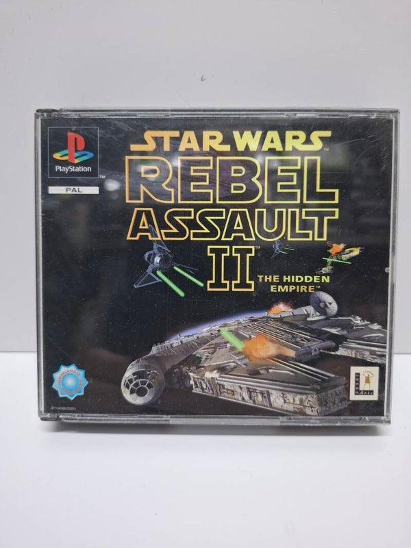 4#3044 Play station 1 game Star Wars Rebel Assault 2