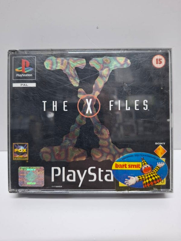 4#3045 Play station 1 game X files